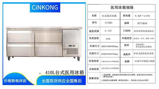 化工厂医用冰箱采购标准
